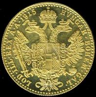 Ausztria 1915. 1D Au 3,49g T:1