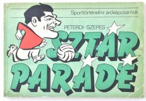 Peterdi-Szepes: Sztár parádé. Sporttörténelmi arcképcsarnok. Bp., é.n. Sportpropaganda. Kiadói papírkötés.