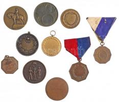 10db-os vegyes sportéremtétel, közte ~1942. "KAC 1880 (Kolozsvári Atlétikai Club)" kétolda...