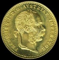 Ausztria 1915. 1D Au 3,49g T:1