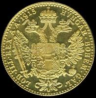 Ausztria 1915. 1D Au 3,49g T:1