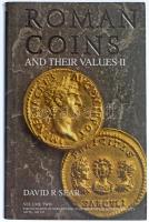 David R. Sear: Roman coins and thier values II. London, 2002. Újszerű állapotban, külső védőborítón kisebb gyűrődések