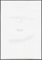 cca 1984 Kalocsai Rudolf (?-?) budapesti fotóriporter és fotóművész hagyatékából feliratozott vintag...