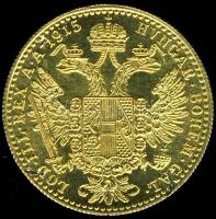 Ausztria 1915. 1D Au 3,49g T:1/2