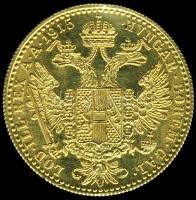 Ausztria 1915. 1D Au 3,49g T:1/2 ph.