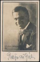 Rajnai Gábor (1895-1961) színészn autográf aláírásával ellátott fotólapja