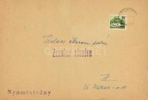 Seress Rezső (1889-1968) zeneszerző aláírása az őt ábrázoló fotón, egy általa írt zenemű nyomtatott ...