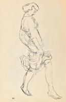 Medgyessy (Ferenc) Száz rajza 
(Bp. 1956. Medgyessy ) 2 sztl. lev. ((Medgyessy előszava+ lista a ra...