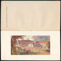 cca 1910 Bp. Kelenföld, Báró Kozmitza - ezelőtt Mattoni-féle Erzsébet királyné Sósfürdő ismertető pr...