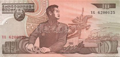 Észak-Korea 1992. 50W + Észak-Korea 1992. 100W + Észak-Korea 1998. 5W, 10W T:I