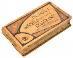 "Pospisil J. signáló gyógyszerész készüléke", 26×15×5 cm