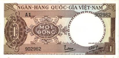 Dél-Vietnam 1964. 1D T:I- + Dél-Vietnam 1969. 20D T:I- + él-Vietnam 1969. 50D T:I + Vietnam 1976. 1D...