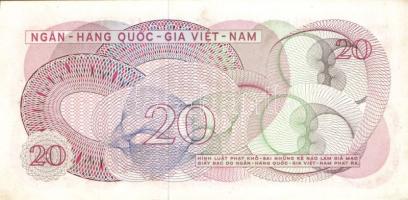 Dél-Vietnam 1964. 1D T:I- + Dél-Vietnam 1969. 20D T:I- + él-Vietnam 1969. 50D T:I + Vietnam 1976. 1D...