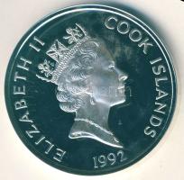 Cook-szigetek 1992. 50$ Ag "Davis-szoros" T:PP