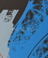 Hervé, Rodolf (1957-2000): Eiffel-torony. Szitanyomat, papír, jelzett, számozott: 9/40. 31x21,5 cm. ...