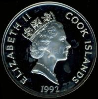 Cook-szigetek 1992. 50$ Ag Pedro de Mendoza" T:PP