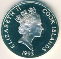 Cook-szigetek 1993. 50$ Ag "Juan de la Cosa" T:PP