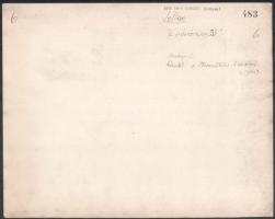 1934 Kinszki Imre (1901-1945) budapesti fotóművész hagyatékából, pecséttel jelzett és a szerző által...