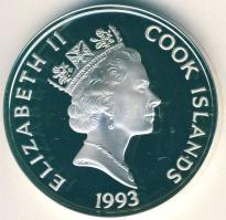 Cook-szigetek 1993. 50$ Ag "Sir Martin Frobisher" T:PP
