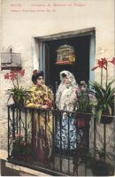 Sevilla, Concurso de Balcones en Triana / Spanish folklore, balcony