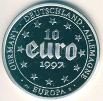 Európa 1997. 10€ Ag "Németország" T:PP