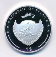 Palau 2013. 1$ ezüstözött Cu "A történelem legnagyobb hadurai - Hunyadi János" részben mul...
