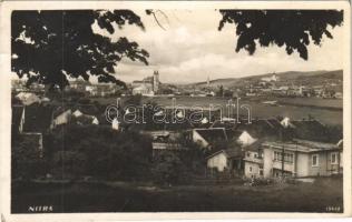 1931 Nyitra, Nitra; látkép / general view (ragasztónyom / glue mark)