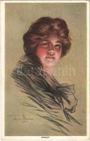 1911 Peggy. Lady art postcard. Reinthal & Newman s: Philip Boileau (EK)