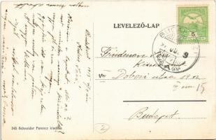 1915 Budakeszi, Rákóczi utca. Schneider Ferenc kiadása