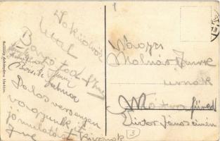 Budapest XVI. Sashalom, Állami elemi iskola, vasútállomás, Dittrich úti részlet, vendéglő, Dreher Ba...