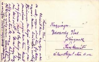 Budapest IV. Újpest, István út, Népszínház, villamossínek, üzletek. Weisz Berthold kiadása