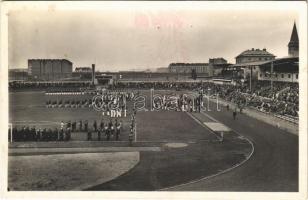 1935 Budapest XI. Újbuda, VI. Főiskolai Világbajnokságok a BEAC (Budapesti Egyetemi Atlétikai Club) sportpályán
