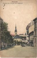 Budapest I. Krisztinavárosi templom, Mészáros utca, Mészáros Sándor vaskereskedés üzlete. Taussig 62. 1918/21. (EK)