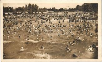 Budapest XIII. Margitsziget, Palatinus strandfürdő, mély víz hullámfürdő