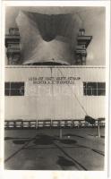1942 Budapest XIV. Őszi Lakberendezési Vásár, a város felett lelőtt Sztálin-gyertya (világítóbomba) és ejtőernyője + So. Stpl