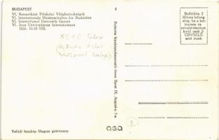 Budapest XI. Újbuda, VI. Főiskolai Világbajnokságok a BEAC (Budapesti Egyetemi Atlétikai Club) sport...