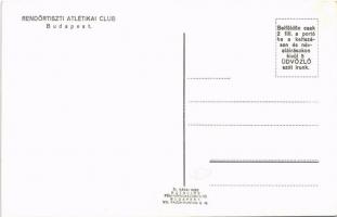 Budapest III. Rendőrtiszti Atlétikai Club a Tímár utcában, teniszpályák, Margitsziget