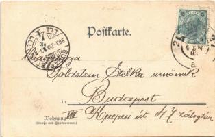 1903 Wien, Vienna, Bécs XIV. Hütteldorf, Brauerei / brewery