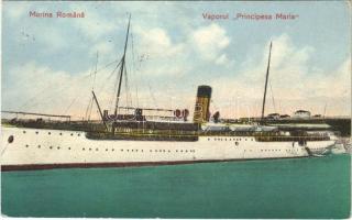1926 Marina Romana, Vaporul Principesa Maria / Romanian steamship