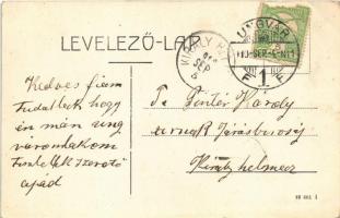 1910 Ungvár, Uzshorod, Uzhhorod, Uzhorod; Színház épület, Riesenberg József, Rosenbaum Ferenc, Weinm...