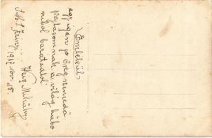 1917 SMS Zrínyi az Osztrák-Magyar Haditengerészet Radetzky-osztályú pre-dreadnought csatahajó kabin ...