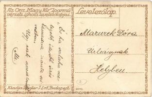 Az Orsz. Magy. Kir. Iparművészeti iskola levelezőlapjai. Ungarische Werkstätte no. 2010. Kiadja Rigl...