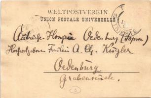 1898 (Vorläufer) Chania, La Canée (Créte,Crete); Mosque arabique pres du port, Spectacle fin de siec...