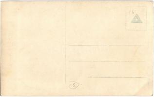 Budapest V. Országház. Győzelem örömeire Budapesten! II. Vilmos császár és Ferenc József szecessziós...