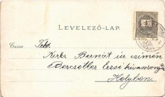 1898 (Vorläufer) Nagyszombat, Tyrnau, Trnava; Szeminárium, Alsó Hosszú és Nagy Lajos utca, Invalidus...