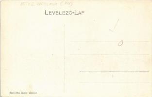 Nagykosztolány, Velké Kostolany; utca, Római katolikus iskola, fogyasztási szövetkezet üzlete. Szobo...