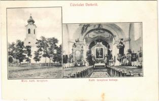 1910 Detk (Heves), Római katolikus templom, belső