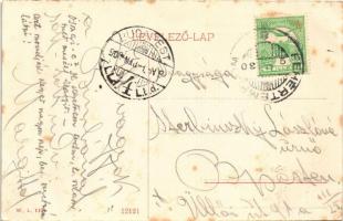 1908 Fehértemplom, Ung. Weisskirchen, Bela Crkva; Cs. és kir. térparancsnokság. W.L. 1161. / K.u.K. ...