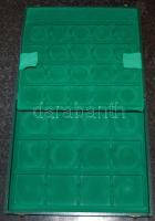 Éremtartó kazetta 2db tálcával, összesen 32 férőhellyel, használt