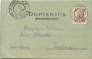 1899 (Vorläufer) Idrija, Idria;